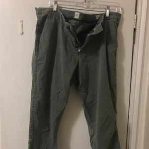 Green Gap Chino Pants